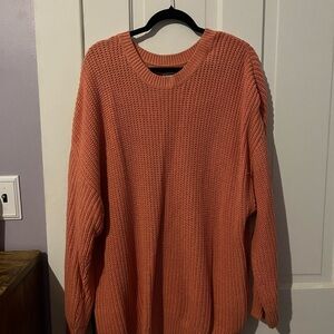 Sonoma Peach Crewneck Sweater
